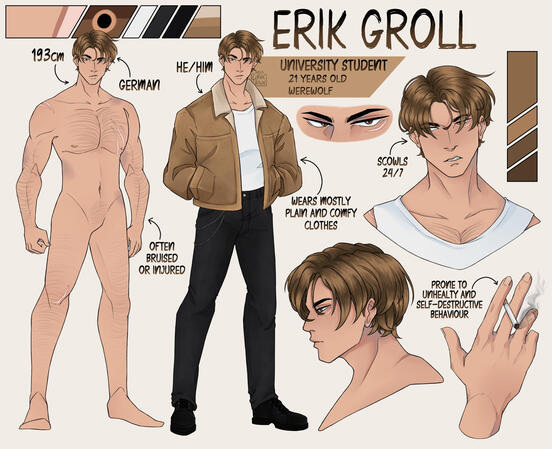 Bust/Full Body, Ref-Sheet